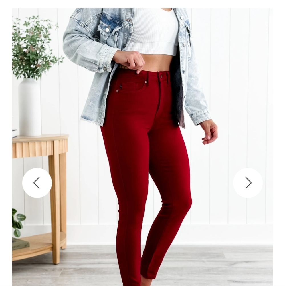 Judy Blue Tummy Control Skinny Jeans - Picture 11 of 16